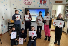 Мастер-класс "Снегири на веточке"