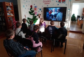 Показ кинофильма «Морозко» 