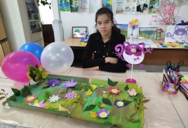 ОСЕННЯЯ ПОЛЯНА С ВЕСЁЛЫМИ СМАЙЛИКАМИ